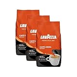 Lavazza Caffè Crema gustoso, 1000g ganze Bohne 3er Pack