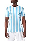Nike Mens Striped Division Iv Jersey S/S Shirt, White/University Blue/Black, M