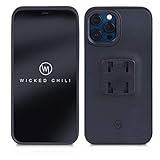 Wicked Chili QuickMOUNT Case kompatibel mit Apple iPhone 12 und Apple iPhone 12 Pro Hülle geeignet für Auto, Motorrad und Fahrrad Halterung