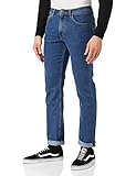 Lee Herren Jeans Brooklyn Straight Fit Blue Black, Größe:W 34 L 32;Wash:Blue Black