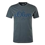 s.Oliver Herren 130.10.106.12.130.2063452 T-Shirt, grau, XXL