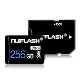 Micro SD Speicherkarten 256GB TF-Karte Klasse 10 Entwickelt für Android-Smartphones, Tablets Klasse 10 SDXC-Speicherkarte mit Adap