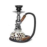 Shisha - verschiedene Farben 25 cm mit 1 Schlauch - Elegance Brow