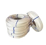 jadlahf Natürliches Rattan, Hohe Qualität, 250g Rolle, Durchmesser 3 Mm, Ca. 100M, Gewebtes Material Indisches Rattan Für Webarbeiten Verwendet, Beige Natürliches Rattan, Gewebtes M