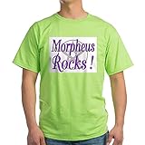 CafePress T-Shirt Morpheus Rocks Aschgrau Baumwolle Gr. M, grü