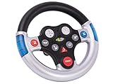 BIG 800056493 Rescue Sound Wheel Lenkrad mit verschiedenen Rettungs Sounds, für Bobby Cars ab dem Baujahr 2010, sowie für BIG Traktoren, Spielzeuglenkrad für Kinder ab 1 J