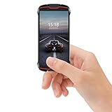 Cubot Kingkong Mini 4G Outdoor Smartphone ohne Vertrag, 4 Zoll Display Dual SIM Handy Wasserdicht, Stoßfest und Staubdicht, 3GB+32GB, Android 9, GPS+Kompass (Rot) (Generalüberholt)