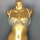 BQYQFXX Samba Carnival BH Rainbow Stone Sexy Bauchtanzendraht BH Freies Verschiffen BB003 BHS, Unterwäsche & Sleepweats günstige BHS, hochwertige Unterwäsche & Sleepwear Bras, Farb