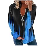 Damen Sweatjacke Hoodie Sweatshirt Oberteile Damen Pullover Kapuzenpullover Pulli mit Reissverschluss Damen Bolero 3/4 Ärmel Open Front Copped Shrug Bolerojacke Kurz Elegant Cardigan Damen Steppjack