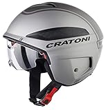 Cratoni Helmets Unisex – Erwachsene Vigor Fahrradhelm, Grau Matt, XL (60-61 cm)