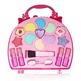 BYFRI 1set Kinder-Kosmetik-Satz, Prinzessin Make-up-kit, Pretend Play Palette Spielhaus Spielzeug Für Kleinkinder Kinder Mädchen-Geburtstags-Geschenk