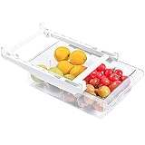 Kühlschrank Organizer Schublade, Einziehbare Küche Mit Ausziehbaren Schubladen, Verstellbare Kühlschrank, Aufbewahrungsbox Kühlschrankbox (1 Gitter)