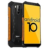 Ulefone Armor X5 Outdoor Handy - Android 10 Smartphone IP68/IP69K Wasserdicht Stoßfest Staubdicht Dual SIM 4G Volte 3GB RAM 32GB ROM 5000mAh Akku Unterstützung für schnelles Laden NFC OTG (Orange)