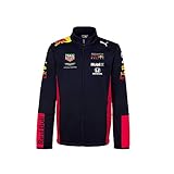 Red Bull Racing Official Teamline Softshelljacke, Blau Youth Größe 128 Übergangsjacke, Racing Aston Martin Formula 1 Team Original Bekleidung & M