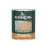 Scandiccare 149138 SC Terrassen-Öl 1L, hell pig
