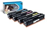 IPA Printservice - Tonerkartusche Multipack - Kompatibel mit HP 203X CF540X - für Color Laserjet Pro MFP, M281fdw, M281fdn, M281cdw, M280nw, M254dw, M254nw, M254