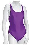 Speedo Damen Badeanzug Einteiler Powerflex Super Pro Solid Erwachsene, Mädchen, 819002-005-34, violett, 176