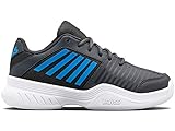 K-Swiss Performance Unisex Court Express Carpet Tennisschuh, Dark Shadow/White/Swedish Blue, 36 EU