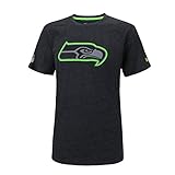 New Era Seattle Seahawks - T-Shirt - Two Tone Pop Tee - Heather Charcoal - XXL