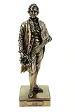 Unbekannt Johann Wolfgang von Goethe bronziert Skulptur Figur Sammelfig