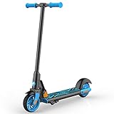 Elektro Scooter für Kinder, HOVERFLY GKS 150W Elektro Kinderroller ab 6 bis 12 Jahren, Electric Roller 12 km/h, 6' Vollreifen, Kick-Start Boost für Kinder/Mädchen/Jungliche Frau, bis 55kg