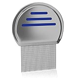 Läusekamm und Nissenkamm Original Lausfrei – Kinder & Erwachsene – wiederverwendbar, extrem feine Zanken + JETZT: Mit E-Book Anleitung zum Dow