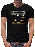 TShirt-People Gianna Sisters V-Kragen T-Shirt Herren XXXXL Schw