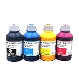 Ellenbogenorthese-LQ Druckerersatzteile 4 * 500ml PGI-1500 PGI-2500 Pigmenttinte Kompatibel mit Canon MAXIFY MB2050 MB2350 MB4050 MB5050 MB5350 Druck