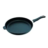 Original Gundel GUSS-BRATPFANNE flach, Ø 28 cm, Höhe 5 cm, BIOTAN-Oberfläche, PFOA-frei, Akku-Therm Boden - fester S