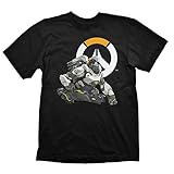 Overwatch T-Shirt Winston Logo, Größe XL