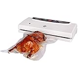profi vakuumierer vakuumiergerat Lebensmittel Vakuumierer Maschine,Vakuumierer,Verlängert,Speisen,Frische,Compact Lebensmittel Sealer Vakuum for Lebensmittelkonservierung,chemische und Nassfutter-M