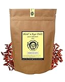Uncle Spice Birds Eye Chili ganz - 80g ganze Vogelaugenchilis - PIRI PIRI in Premiumqualität, bis zu 200.000 SHU, scharfe getrocknete Chilischoten, Preis-Leistungs-Sieg