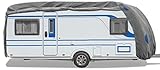 Bestcount Schutzhülle für Wohnwagen, Caravan Abdeckung in der Größe M (Länge x Breite x Höhe) 550x250x220