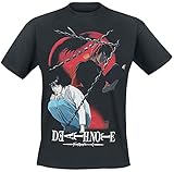Death Note Chained Notes Männer T-Shirt schwarz L 100% Baumwolle Anime, Fan-Merch, Film, TV-S