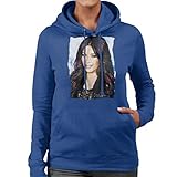 VINTRO Kim Kardashian Damen Kapuzen-Sweatshirt, Original-Portrait von Sidney Maurer, professionell bedruckt Gr. XL, königsb