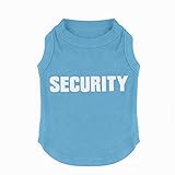 Hundehemd T-Shirts Welpe Sommerkleidung Hund Tank Top Weste Security Schweißhemd für kleine Hund mittlere Hundekatze (XXXL, Blau)