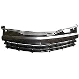 LBHUAJIA Auto Front Kühlergrille Für Opel Astra H Gtc 3 Doors 2005-2009, Stoßstangen Waben Netz Vorne Radiator Grilles Grillabdeckungsbeschläge Grill Maske Karosserie Styling