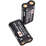 DSTE 2PCS CR-V3 Li-Ion Akku Kompatibel mit Olympus C3000 C3040 C-211 C-3000 C-3030 C-3030Z C-3040 C-4000 C-5050 C-5050Z C-700