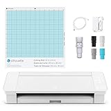 Silhouette America SILH-CAMEO-4-WHT-5T Silhouette Cameo 4 Schneideplotter, Weiß, 30,5 cm Schneideb