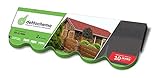 IKO Sales International nv Easy Shingle Bitumen-Biberschindel - schwarz 2 m² - Eindeckung von geneigten Dächern wie z. B. bei Gartenlauben, Pavillons, Carports, Ferienhäusern und W