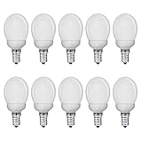 10 x Müller-Licht ESL Energiesparlampe Tropfen 7W = 34W E14 230V warmweiß 2700K 10000