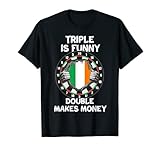 Irland Flagge Stolz Irish Pub Darts Spieler Trikot T-S