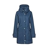 Finside W Oivi Blau, Damen Regenjacke, Größe 36 - Farbe Navy