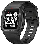 Sportuhr Militär Smartwatch Herren Outdoor Digital Uhr Tactical Watch Fitness Tracker mit Schrittzähler Pulsuhr Blutdruckmessung Kalorienzähler Armband für Android und iOS,13 Sp