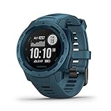 Garmin Instinct, GPS Watch, Lakeside Blau, WW (Generalüberholt)