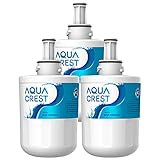 3X AQUACREST DA29-00003G NSF Zertifizierte Kühlschrank Wasserfilter, Kompatibel mit Samsung AquaPure Plus DA29-00003G, DA29-00003B, DA29-00003A, DA97-06317A, HAFCU1/XAA, HAFIN2/EXP APP100 WF289 (3)