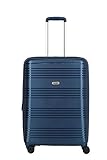 travelite 4-Rad Koffer Hartschale mit Dehnfalte + TSA Schloss, Gepäck Serie ZENIT: Robuster Hartschalen Trolley in unverwechselbarer Optik, 075748-20, 68 cm, 72 Liter (erweiterbar auf 77 Liter), b