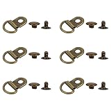 MILISTEN 30 Set Schnürsenkel Haken Boot Spitze Haken Spitze Armaturen Schuh Spitze Ösen Metall Schleife Ring mit Nieten für Klettern Wandern Schuhe Arbeit Im F