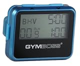 Gymboss Intervallzeitgeber Und Stoppuhr TÜRKIS/BLAU METALLIC-Hochg