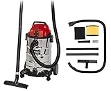 Einhell Nass-Trockensauger TC-VC 1930 SA (1.500 W, 30 L, Blasanschluss, Kabelhalterung, Zubehörhalterung, inkl. Kombidüse Teppich-/Glattböden, Fugendüse, Plastikschlauch 2,5 m, 2tlg. Plastikrohr)